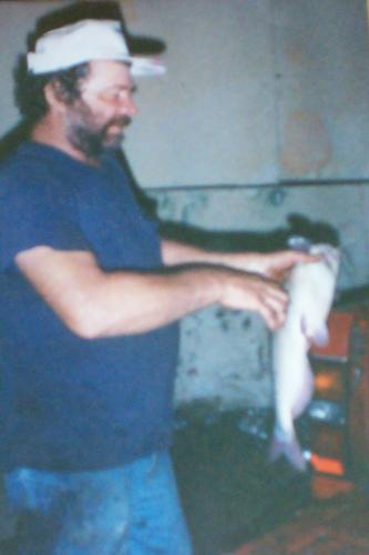 Daddy and one of Catfish
